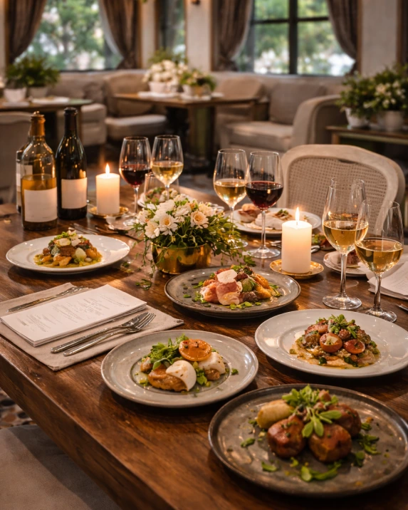 Вечер авторского дегустационного меню